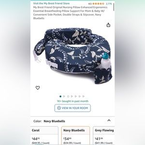 MY BREST FRIEND NURSING PILLOW🤱